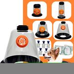 PRCMISEMED Pet Oxygen Mask - Veterinary Designed Breathing Aid for Dogs & Cats - 5 Sizes - Easy to Clean & Connect to Oxygen Source - Ensures Comfort & More Oxygen