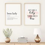 Nordic Posters and Prints Boss Lady