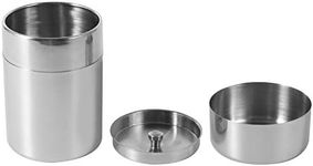 Stainless Steel Tea Tins, for Coffee and Loose Tea Storage, Sugar, Flour, Nuts, Seeds, Herbs(S)