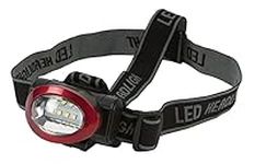 Performance Tool W2374 Super Bright 4 LED 180 Lumen Headlamp, Great for: Camping, Backpacking, Hunting, Fishing, auto Emergencies, Home Repair, Garage and Workshop