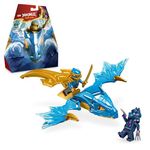 LEGO NINJAGO Nya’s Rising Dragon Strike Model, Toy Figure Building Set for 6 Plus Year Old Girls, Boys & Kids with Ninja Character Nya Minifigure and Katana Sword Accessory, Birthday Gift Idea 71802