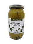 Greek Vine Leaves | Hand-Picked Soultanina Variety Vineleaves | Main Ingredient to Dolmades The Famous Mediterranean Dish | Drained Weight 550gr (110 Leaves Approx).