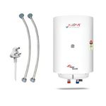 Zoom® - Metal Body Aqua Sizzle Geyser | 2 Year Warranty Water Heater for Home Water Geyser Electric Geyser Automating Storage (10, Circular, 1, Aqua Sizzle)