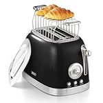 Wiltal Toaster 2 Slice, Retro Roast