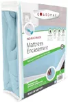 Guardmax Zippered Mattress Encasement - King Size - 100% Waterproof and Bed Bug Proof Mattress Protector - 6 Sided Absorbent Mattress Cover - Bed Sheet is Soft, Breathable, and Hypoallergenic.