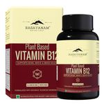 Rasayanam Plant-Based Vitamin B12 | 100% Vegan Vitamin B12 | Enriched with 7 Superfoods like Moringa, Amla & More | Supports Energy, Nerve Health & Brain Function | 60 Veg Capsules