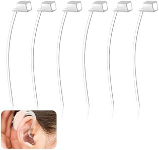 6 Pack Hearing Aid Sports Lock for Oticon 85dB, Secure-Fit Retention Tails, Low-Touch Ear Grips for Stable, Comfortable All-Day Wear