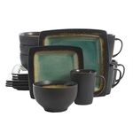 Dinnerware Set For 8 Square Coastal