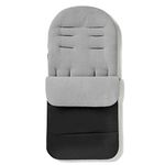 FYLO Premium Footmuff/Cosy Toes Fleece Lined Cosytoes Universal Fitting for Pushchairs Strollers Prams Buggy Baby 100cm - Dolphin Grey