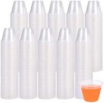 500 Pack Liquid Measuring Cups Plastic I 1oz Disposable Medicine Cups for Liquid Medication Measuring I Resin Mixer Measure Cups I Mouthwash Small Plastic Cups I Resin Mixing Cups for Arts and Crafts