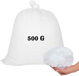 SM Decor Hollowfibre Quality Grade – Best For Stuffing/Filling Toys, Pillows Craft Cushion Filling Cushions, Teddy Bear, Pet Beds 100% Soft Polyster Filling (500G)