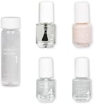 Dazzle Dry Mini Kit 4 Step System - Touch of Love, a pale chalky pink. Semi-sheer cream. (5 Piece Kit / 5 Manicures)