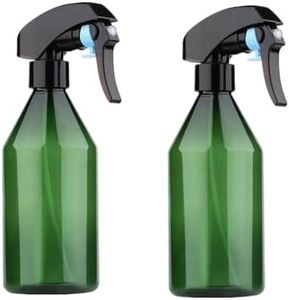 2 PCS Plant Mister Spray Bottle,Garden Spray 300ml/10 oz Water Spray Bottle,for Gardening Cleaning Solution with Top Pump Trigger Water, Clear Green