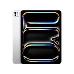 Apple iPad Pro 13″ (M4): Ultra Retina XDR Display, 512GB, 12MP Front Camera / 12MP Back Camera, LiDAR Scanner, Wi-Fi 6E + 5G Cellular with eSIM, All-Day Battery Life, Standard Glass — Silver