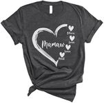 FLOCHIL Personalized Mamaw Shirt, C