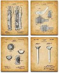 Golf Pictures Patent Art Prints - S