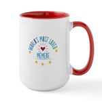 CafePress World's Most Loved Memere Mugs 15 oz (444 ml) Ceramic Coffee Mug