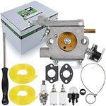 partszen 309362001 309362003 Carburetor Replace for Homelite 35cc 38cc 42cc Chainsaw 309362001 309362003 300939006 Carb UT-10560 UT-10562 UT-10564