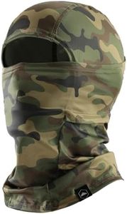 Tough Headwear Black Balaclava Ski Mask - Summer Motorcyle Face Mask, Bike Mask & Shiesty Mask for Men & Women - Green