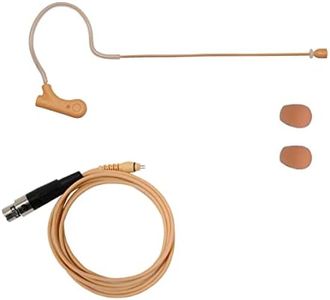 Rannsgeer UVS70DR Earhook Headset Microphone with Bendable Boom (for AKG (Tan))