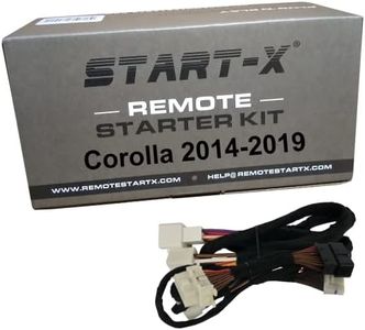 Start-X Remote Starter for Toyota Corolla 2014-2019 Key Start || Plug N Play || Compatible with 2014 2015 2016 2017 2018 2019