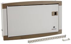 Havells Utility DB SPN DD QVE RG 16W Metal Double Door Distribution Board (Grey)