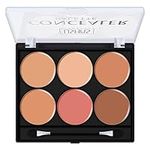 Concealer Full Coverage 6 Colour makeup concealer,Concealers & Correctors Cream-Contour Palette For Covering Dark Circles,redness corrector-Silk Texture Waterproof Long Lasting Matte Foundation