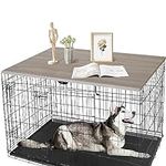 HiCaptain Dog Crate Table Topper, D