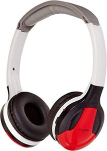 XO Vision IR630R Universal IR Wireless Foldable Headphones, Red