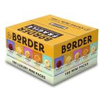 Border Biscuits Luxury Biscuit Selection 100 Mini Packs with 5 Varieties (1 Box (100 Per Box))