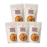 The Cumin Club Paneer Butter Masala Ready to Eat Indian Curry – Comfort Indian Food Entrees with Tomato, Cream & Warm Spices - Vegetarian Ready to Eat Meals (Pack of 5)