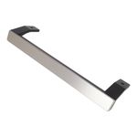 sparefixd Black & Silver Door Handle to Fit Beko Fridge & Freezer