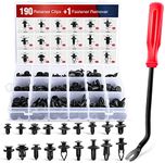 Nilight 190 Pcs Car Retainer Clips 