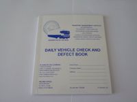 W.Hamilton TMS Cumbria Ltd 10 Driver Daily Vehicle Check And Defect Books T20 truck,wagon,tachograph