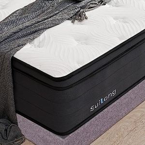 Suilong Luxus-Premium-Matratze 180x200x30cm Härte H3 H4, Produziert nach Deutschem Qualitätsstandard,1.000er Tonnentaschenfederkernmatratze Rücken und Taillenschmerzen Lindern - 7-Zonen