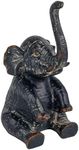 Creative Co-Op Pewter Elephant Ring Holder