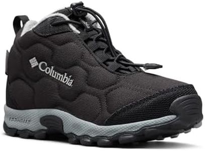 Columbia Unisex Children's Firecamp Mid 2 Wp Hiking Boots, Black Monument 2024, 34 EU