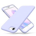 ULAK Compatible with iPhone SE 2022 Case, iPhone SE 2020 Case Silicone, iPhone 7/iPhone 8 Shockproof Protective Phone Case Cover for iPhone 7/8 / iPhone SE 2nd / 3rd Generation 4.7 inch, Purple