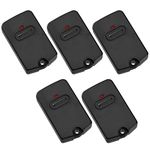 Kingdder RB741 Remote Works Compatible with GTO RB741/FM135 Remote Compatible with Mighty Mule Gate Opener FM135 Transmitter Control Single Button Gate Controller Garage Door Transmitter(Black, 5 Pcs)