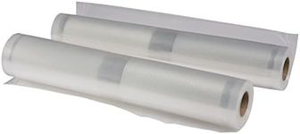 NESCO VS-04R Two 11" x 20' Vacuum Sealer Rolls for Custom-sized Vacuum Sealer Bags Compatible with Nesco vacuum sealers and other brands