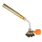 Tool Zone ® Flamethrower Burner Butane Gas Blow Torch Hand Ignition Camping Welding BBQ Tool (Multicolour)