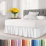 Wrap Around Dust Ruffle Bed Skirt –