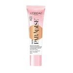 L'Oréal Paris Skin Paradise Water-Infused Tinted Moisturizer, Lightweight Coverage, Unique Long Lasting Formula with Aloe Vera & Witch Hazel for Sensitive Skin, Light 02