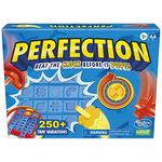 Perfection Game for Kids Ages 5 and Up, Pop Up Game, Customize The Tray for Over 250 Combinations, Kids Games, Games for 1+ Players (English & French)