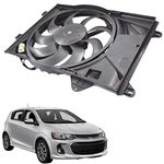 SEBLAFF Engine Radiator Cooling Fan Assembly Replacement for 2012-2018 Sonic 1.8L GM3115244 622840 95352380