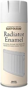Rust-Oleum AE0060002E8 400ml Radiator Enamel Spray Paint - Satin White