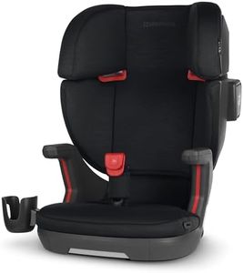 UPPAbaby Alta V2 High Back Booster Seat/Seven-Position, Active Support Headrest for Growing Children/SecureFit Integrated Belt Guide + Positioner/Cup Holder Included/Jake (Black Mélange)