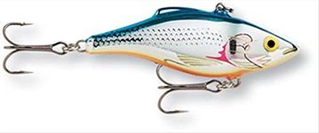 Rapala Rattlin 05 Fishing Lure (Silver Blue, Size- 2)
