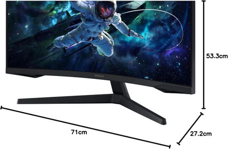 Samsung Odyssey G5 32" QHD Gaming Monitor – Curved Display