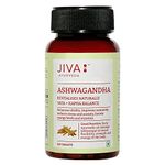 Jiva Ashwagandha Tablet | 100% Ayurvedic Formulation for Immunity And Energy Level | Helpful in Kapha & Vata Doshas- 120 Tablets (Pack of 1)